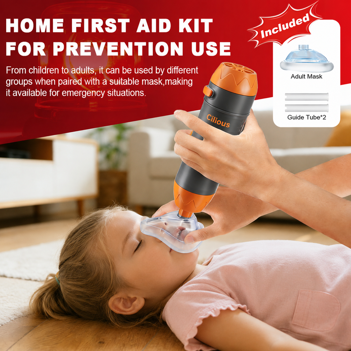 Getinhalux Anti-Choking Emergency Rescue Kit