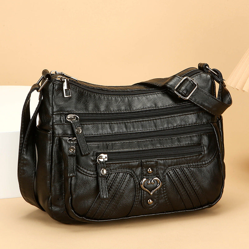 🔥 FLASH SALE: 50% OFF! ✨Women's Leather Crossbody Bag – Versatile Multi-Function Purse for Everyday Use