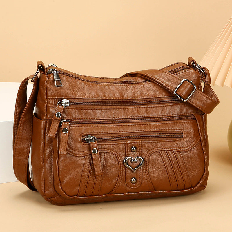 🔥 FLASH SALE: 50% OFF! ✨Women's Leather Crossbody Bag – Versatile Multi-Function Purse for Everyday Use