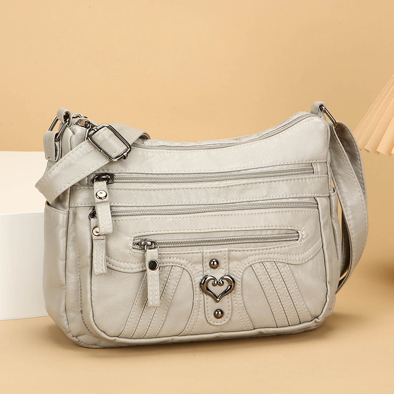 🔥 FLASH SALE: 50% OFF! ✨Women's Leather Crossbody Bag – Versatile Multi-Function Purse for Everyday Use