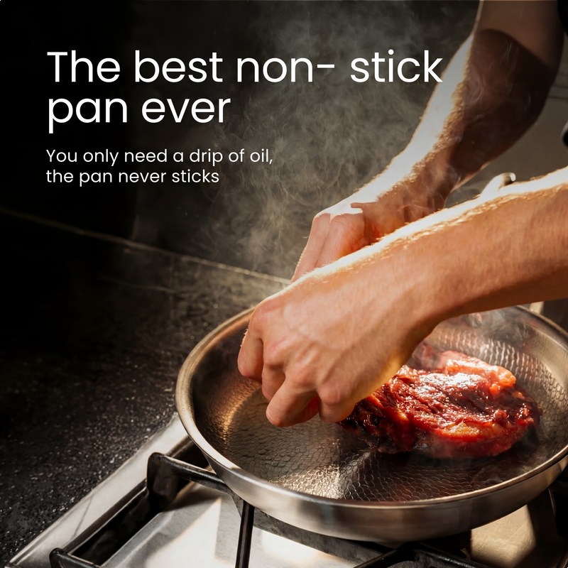 Perfect Non-Stick Cooking without Chemicals!
