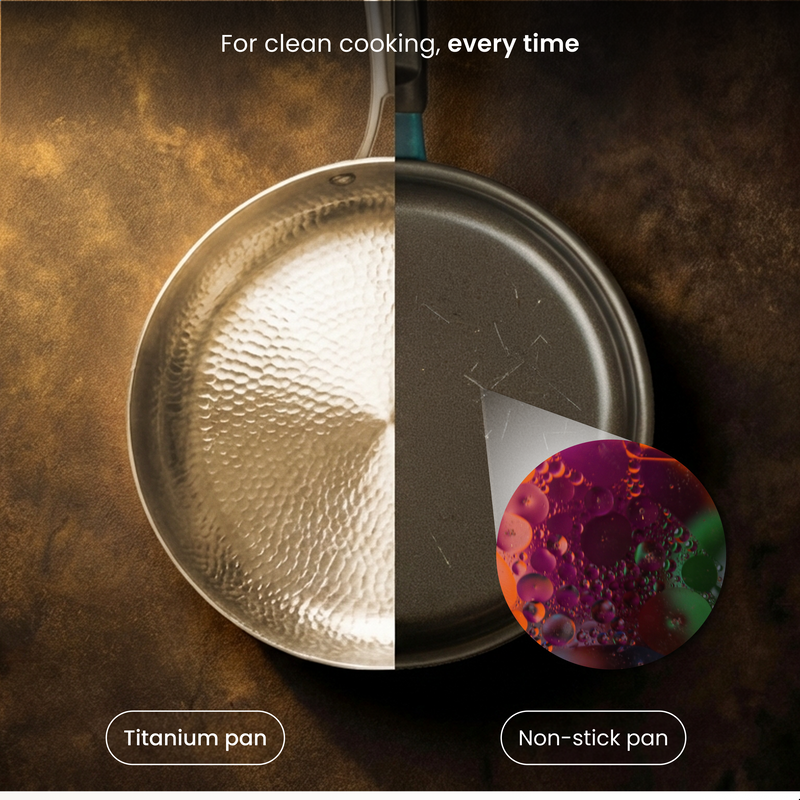 Perfect Non-Stick Cooking without Chemicals!