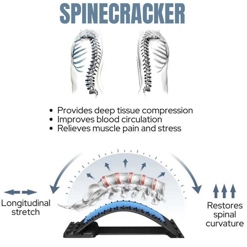 FlexibleSpine™ - Triple Fusion Massager for Back Pain Relief
