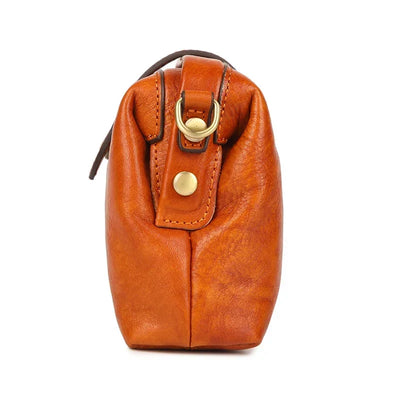 Vintage Mini Doctor Bag - Genuine Leather