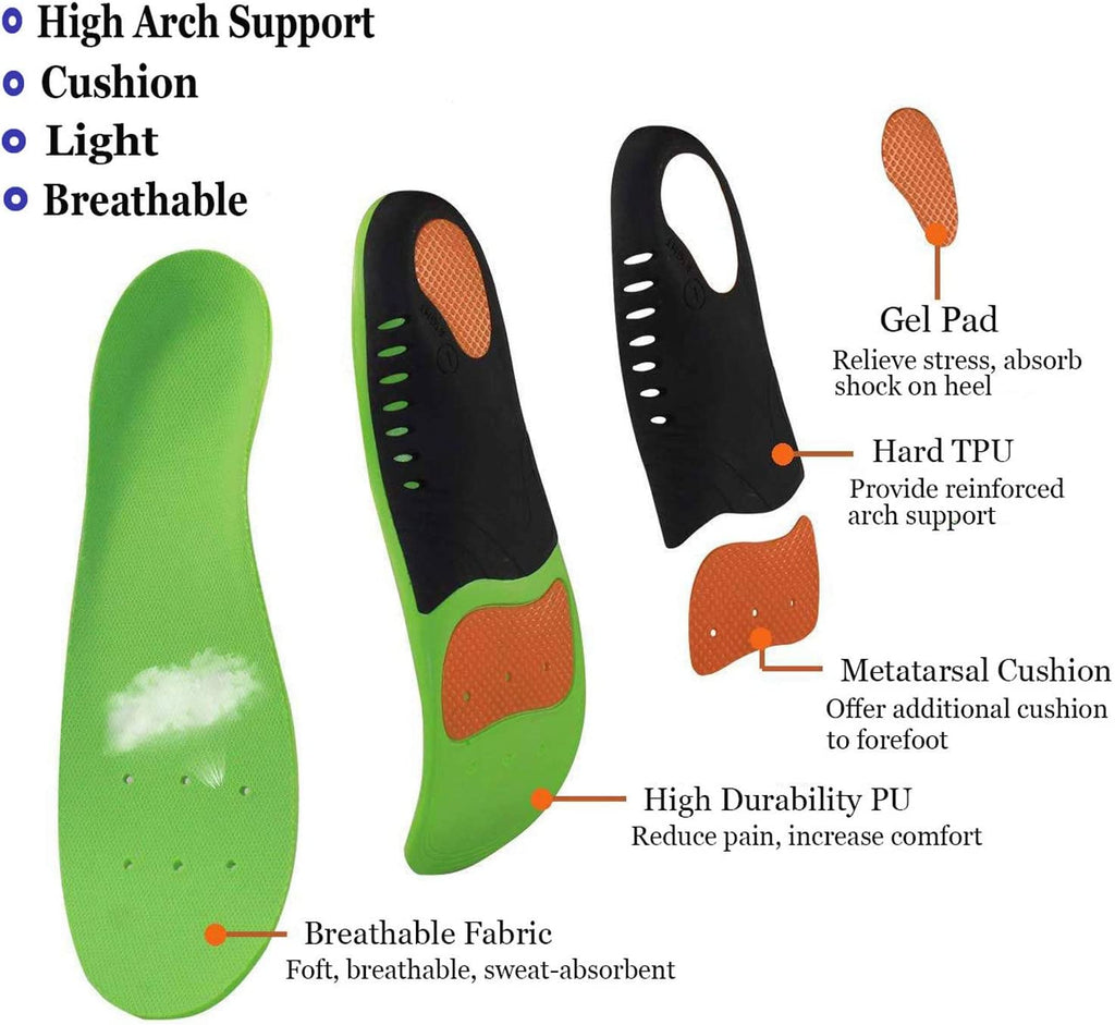 Stand Effortlessly All Day in ANY Shoe