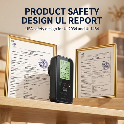 Dewlora 4 In 1 CO Detector