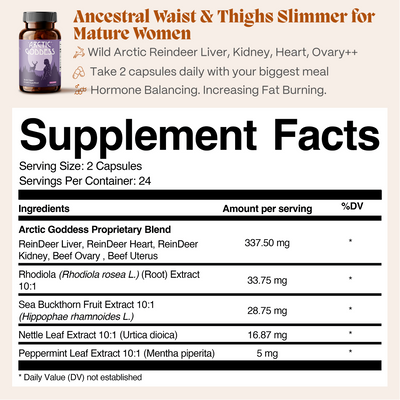 Ancestral Waist & Thighs Slimmer for Mature Women