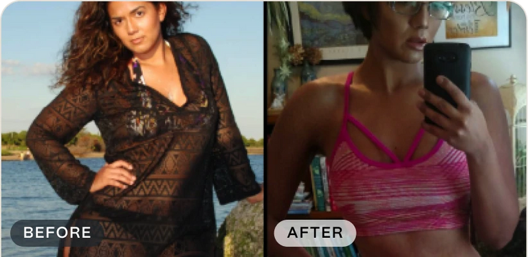 First came the energy, then the weight started dropping off.