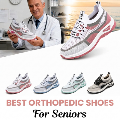 Comfy Arch Support Orthopedic Sneakers for Seniors