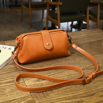 Vintage Mini Doctor Bag - Genuine Leather