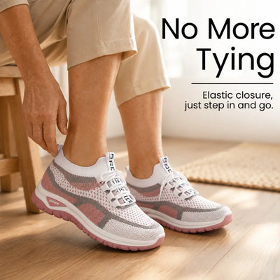 Comfy Arch Support Orthopedic Sneakers for Seniors
