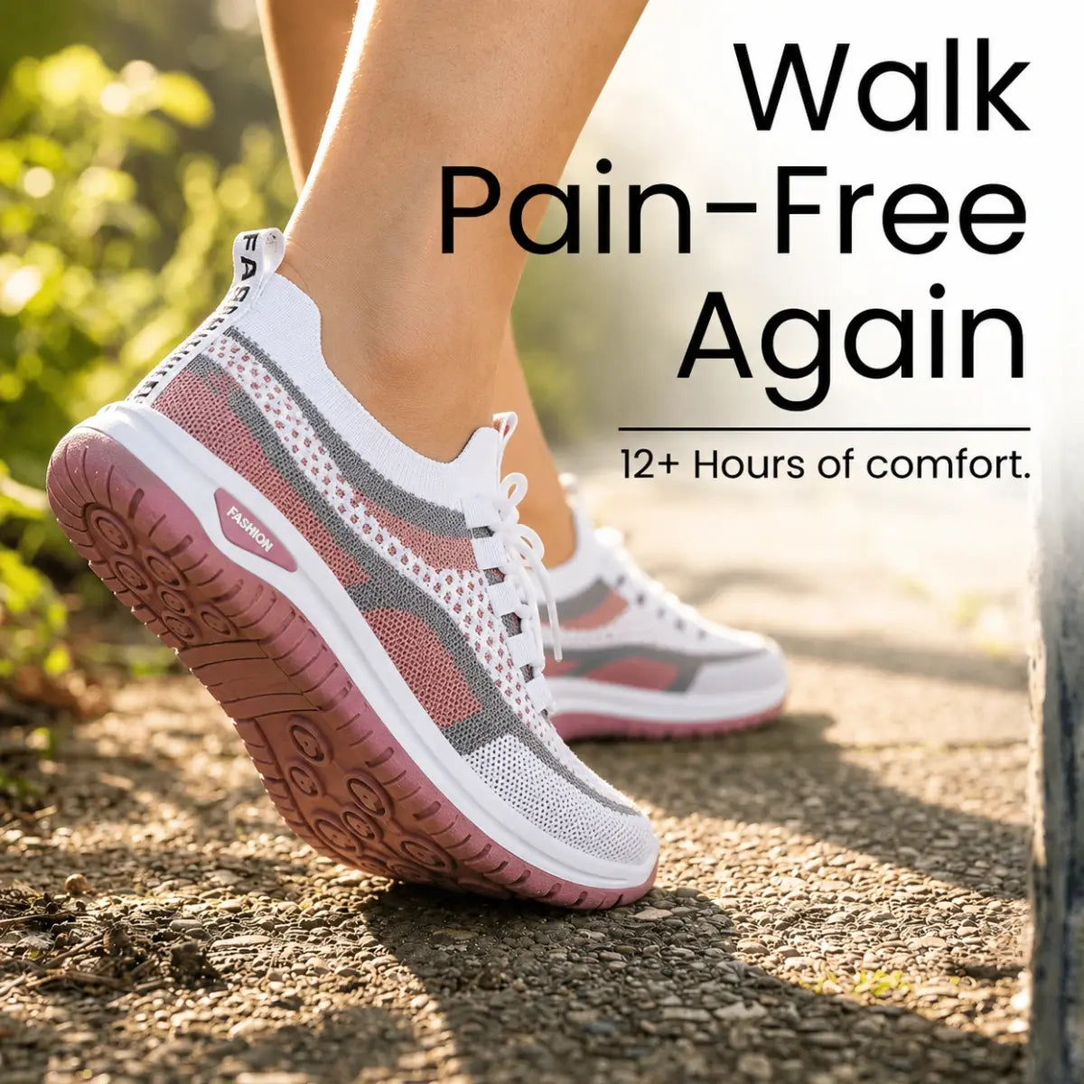 Comfy Arch Support Orthopedic Sneakers for Seniors