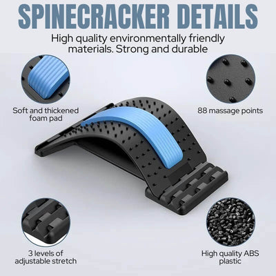 FlexibleSpine™ - Triple Fusion Massager for Back Pain Relief