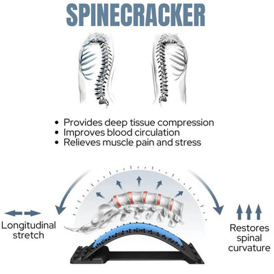 FlexibleSpine™ - Triple Fusion Massager for Back Pain Relief